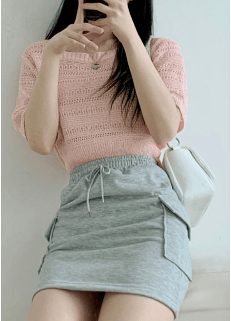 SUMMER SCASI BOUCLE KNIT ( 3 COLORS )