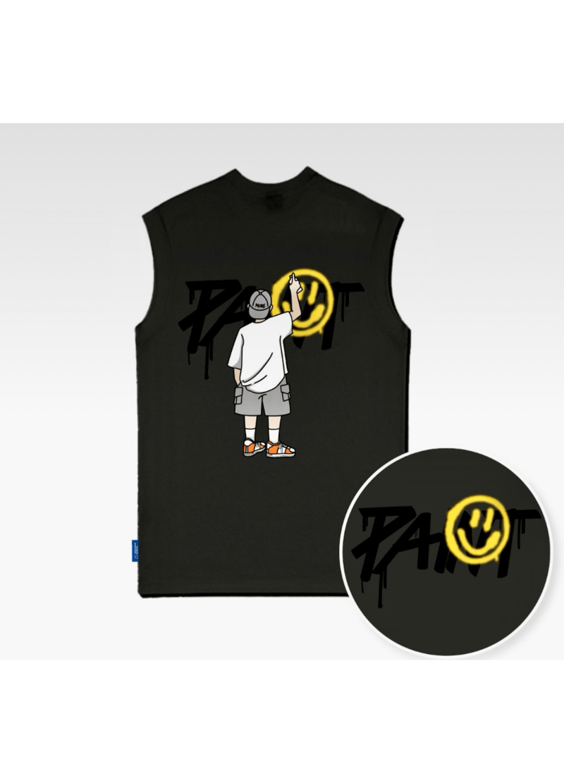 PAINT SLEEVELESS ( 2 COLORS )
