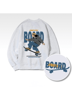 BOARD SWEATSHIRTS ( 2 COLORS )