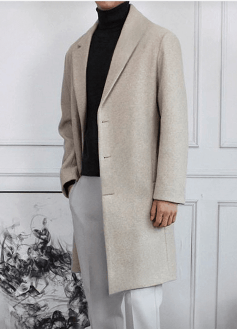 F/W WOOL SINGLE COAT ( 2 COLORS )