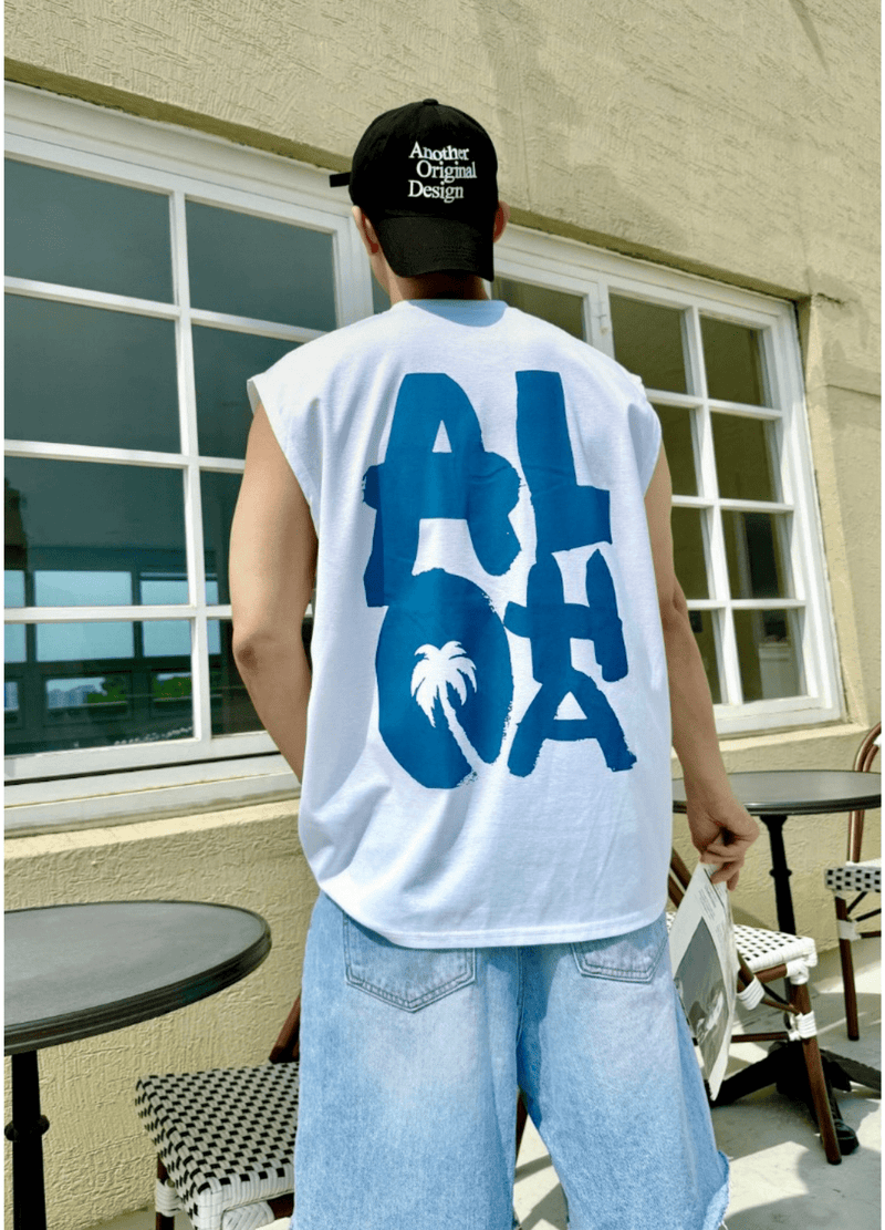 ALOHA SLEEVELESS ( 3 COLORS )