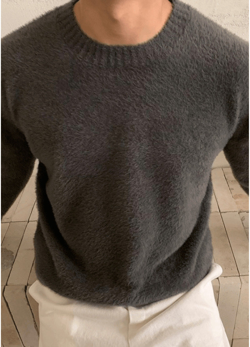 MOHAIR SOFT KNIT ( 4 COLORS )