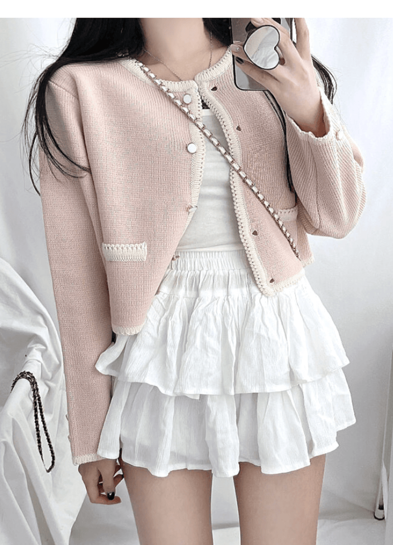 ROMANCE CARDIGAN ( 2 COLORS )