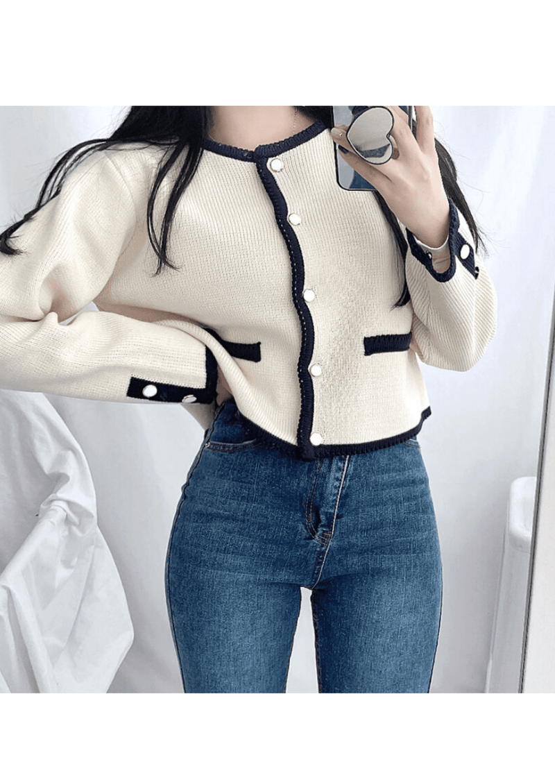 ROMANCE CARDIGAN ( 2 COLORS )