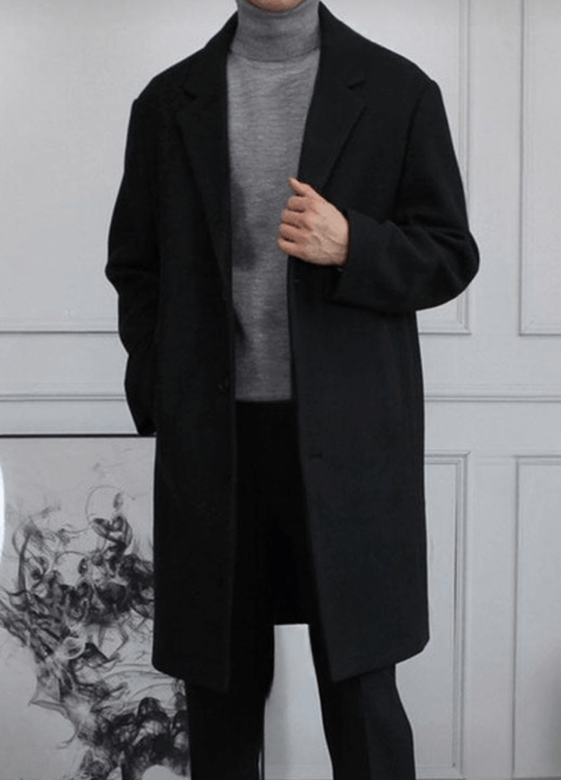 F/W WOOL SINGLE COAT ( 2 COLORS )