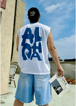 ALOHA SLEEVELESS ( 3 COLORS )
