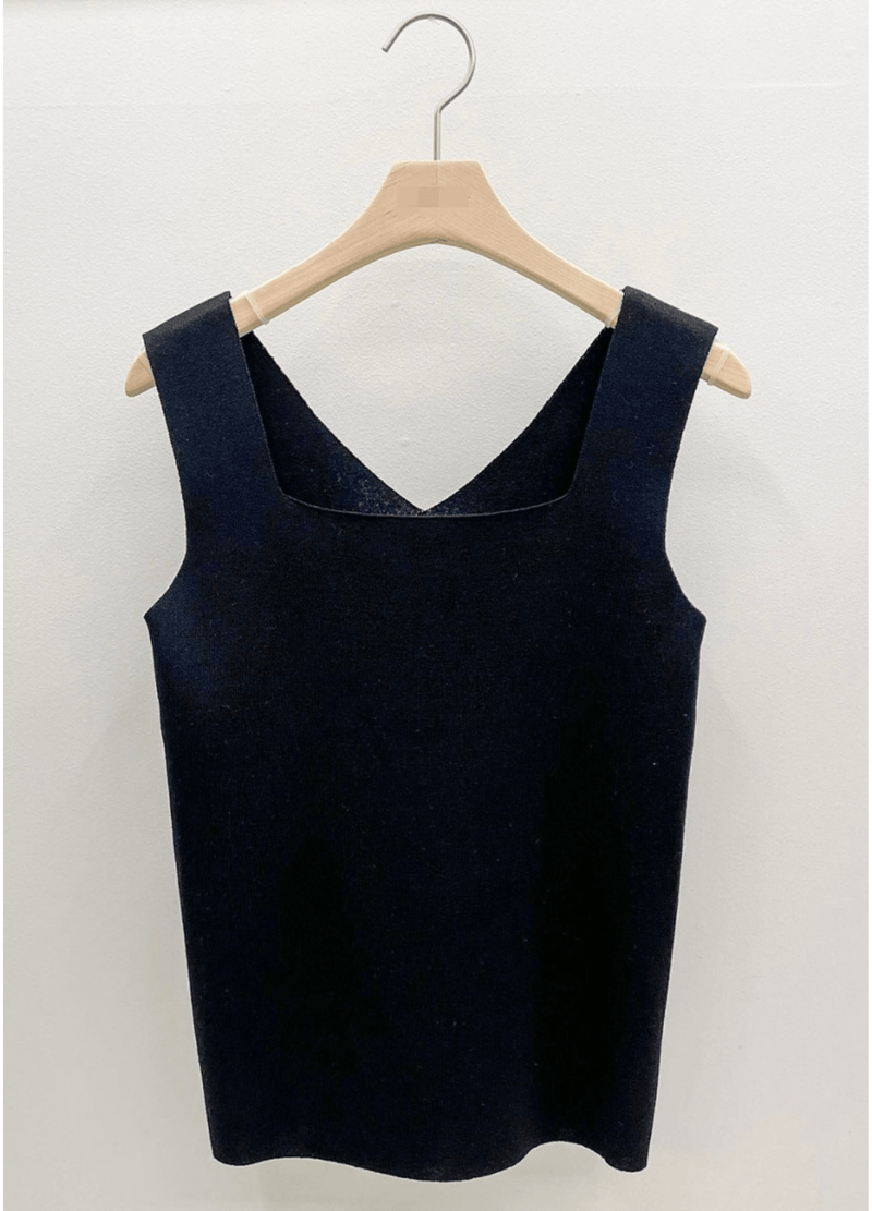 FRONT & BACK REVERSIBLE SLEEVELESS ( 2 COLORS )