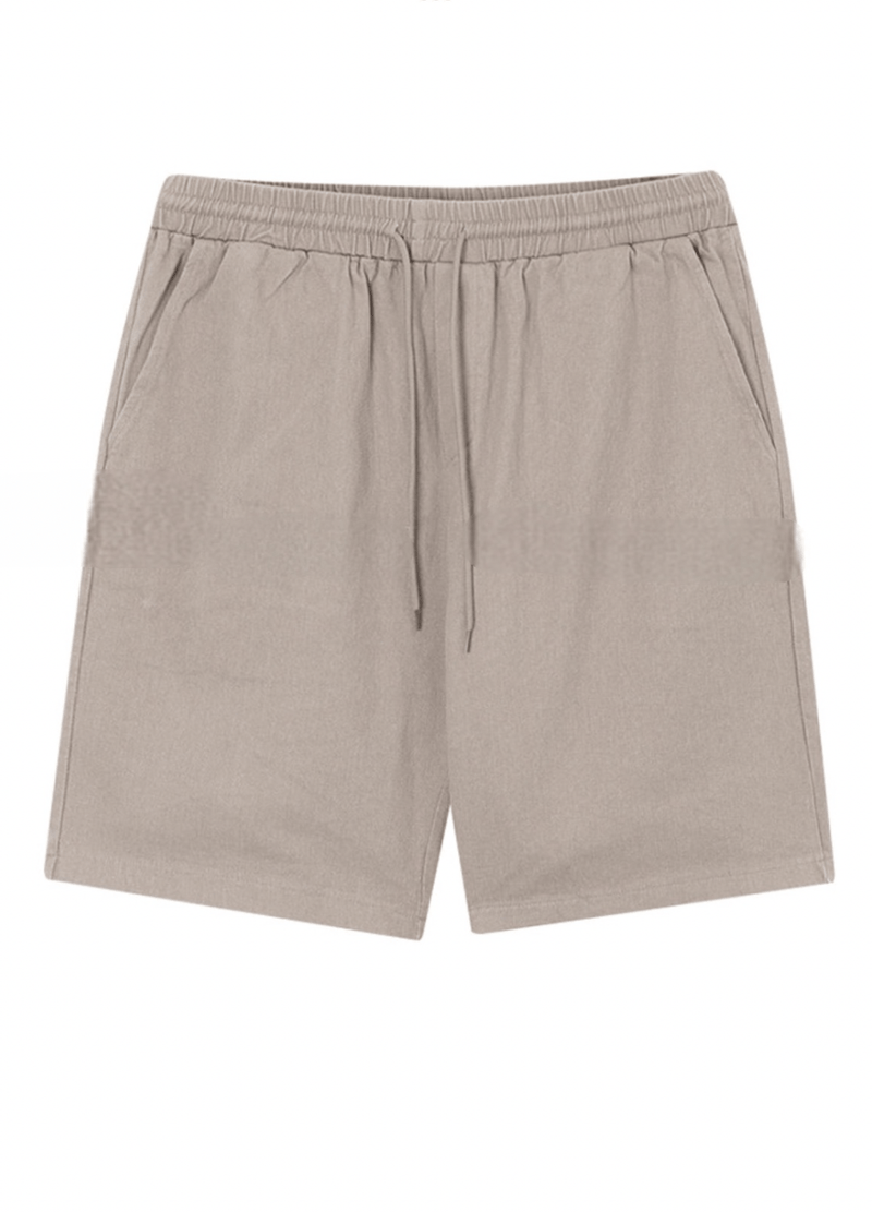 WIDE-FIT COTTON SHORTS  ( 3 COLORS )