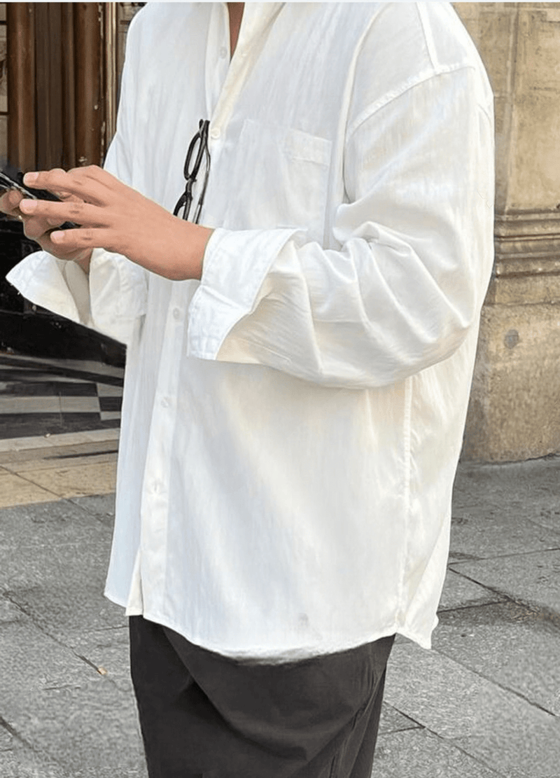 PREMIUM-LINE SENNE OVERSIZED SHIRTS ( 2 COLORS )