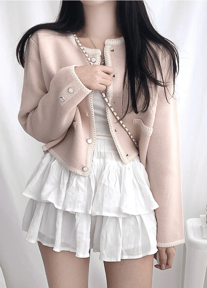 ROMANCE CARDIGAN ( 2 COLORS )