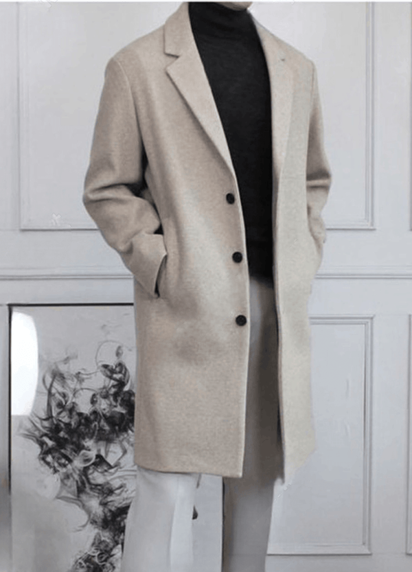 F/W WOOL SINGLE COAT ( 2 COLORS )