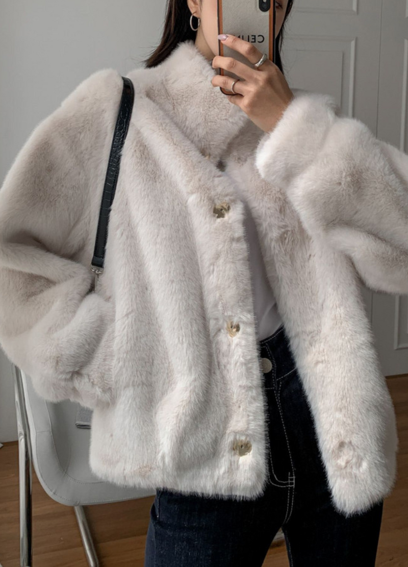 HIGHNECK FUR JACKET