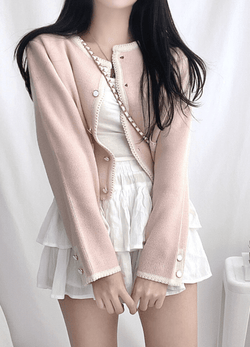 ROMANCE CARDIGAN ( 2 COLORS )