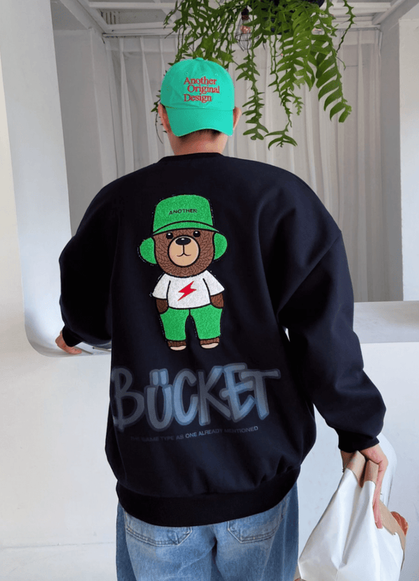 BUCKET OVERSIZED SWEATSHIRT ( 2 COLORS )