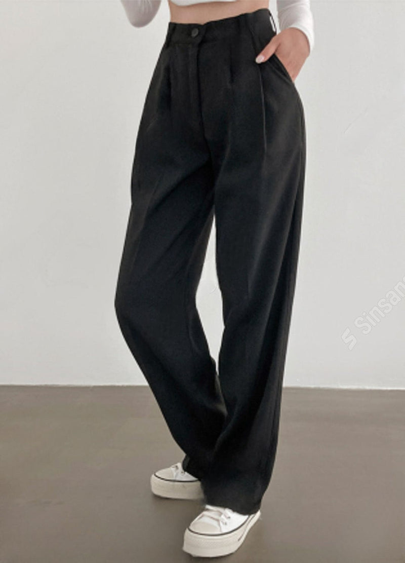 F/W WIDE-FIT SLACKS ( 2 COLORS )