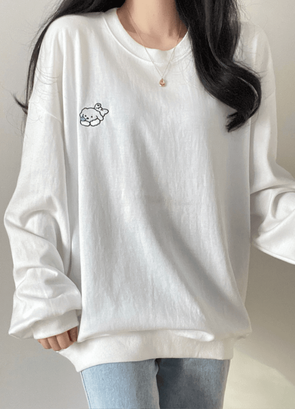 SLEEPING DOG SWEATSHIRT ( 2 COLORS )