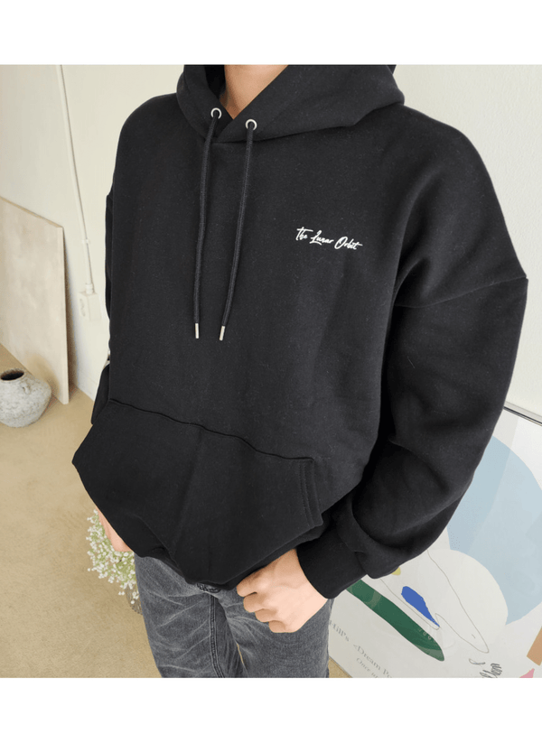 MOON FLEECE-LINED HOODIE ( 2 COLORS )