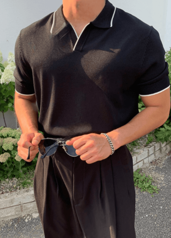 SOFT CARA LINE KNIT ( 2 COLORS )