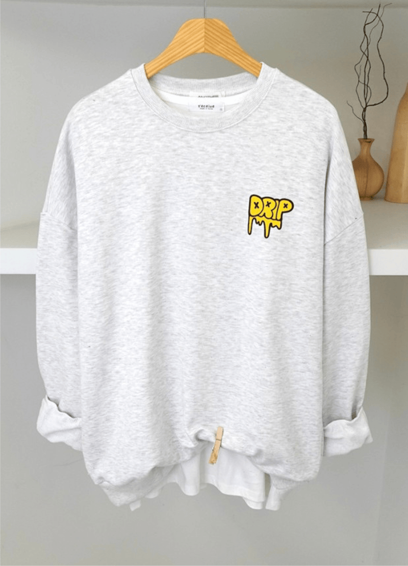 DRIP SWEATSHIRTS ( 2 COLORS )