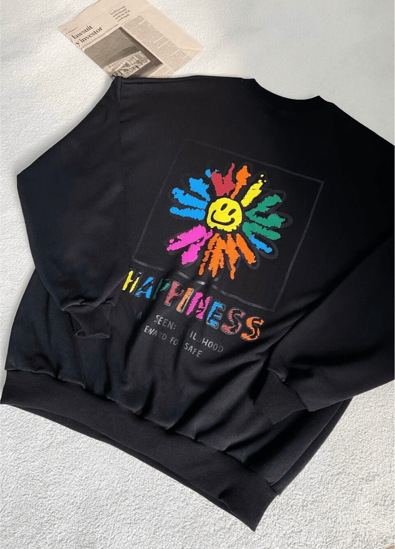 HAPPINESS SWEATSHIRT ( 2 COLORS )