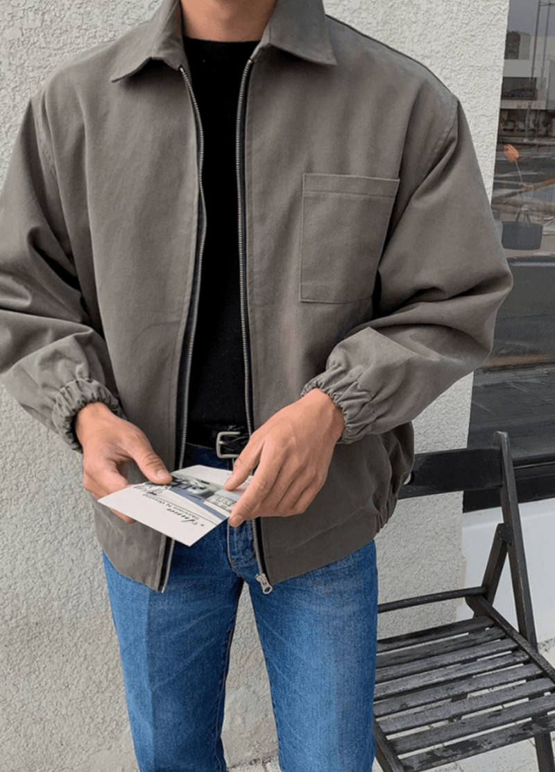 ONE POCKET JACKET( 2 colors ) #O