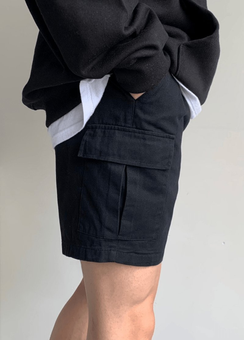 CARGO BANDING SHORTS ( 2 COLORS )