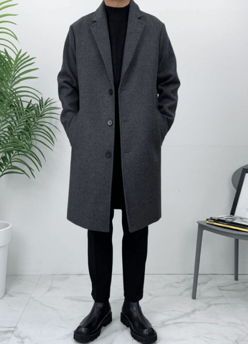 PREMIUM WOOL SINGLE COAT ( 3 colors )