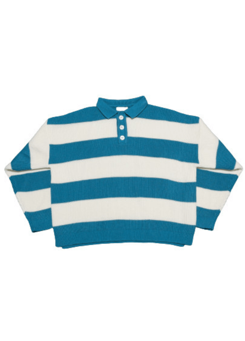 CARA STRIPED OVERFIT KNIT ( 2 colors )