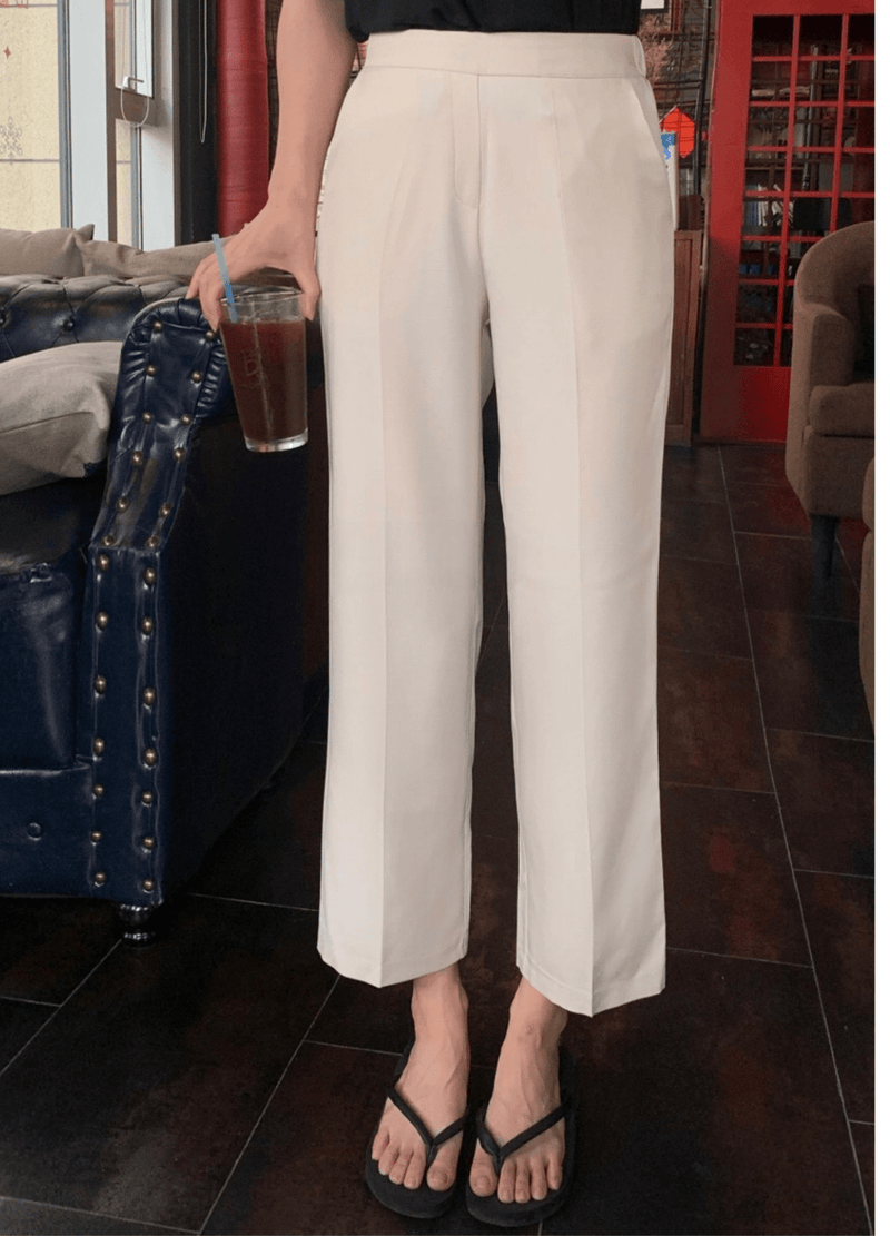 BASIC BANDING SLACKS ( 3 COLORS )