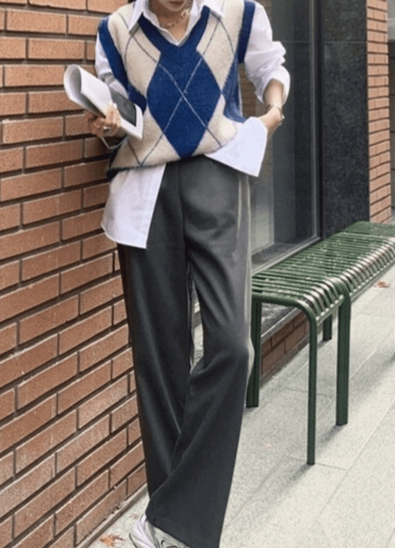 BRUSH OVERSIZE VEST ( 3 colors )