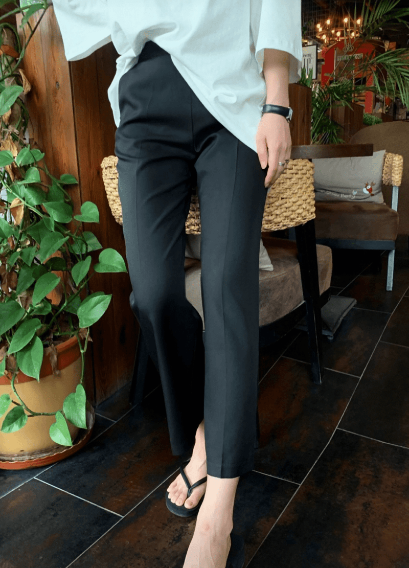 BASIC BANDING SLACKS ( 3 COLORS )