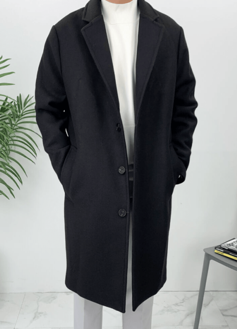 PREMIUM WOOL SINGLE COAT ( 3 colors )