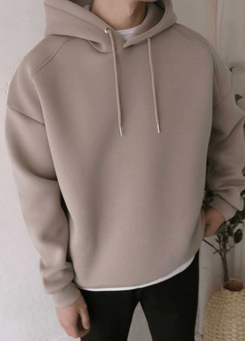 MINIMAL LOOK HOODIES  ( 3 COLORS )