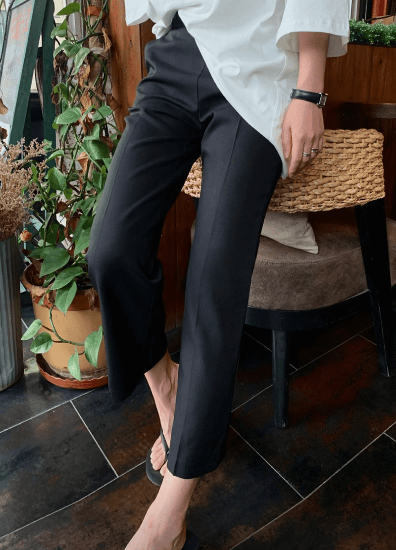 BASIC BANDING SLACKS ( 3 COLORS )