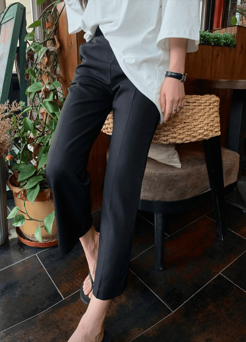 BASIC BANDING SLACKS ( 3 COLORS )