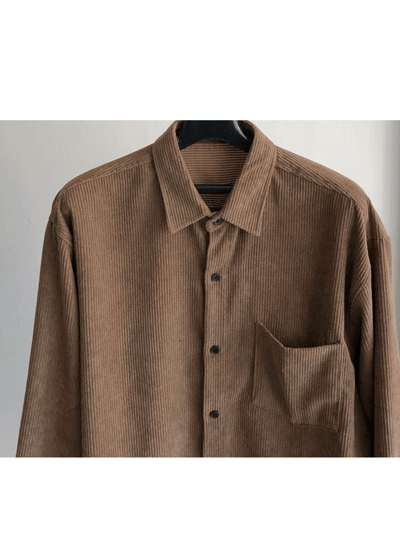 GOLDEN CODUROY SHIRT ( 2 colors )#O