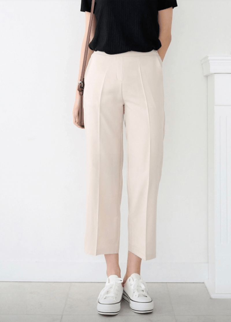 BASIC BANDING SLACKS ( 3 COLORS )