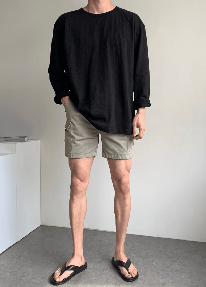 CARGO BANDING SHORTS ( 2 COLORS )