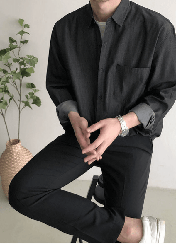 SELVEDGE DENIM SHIRT ( 2 colors )