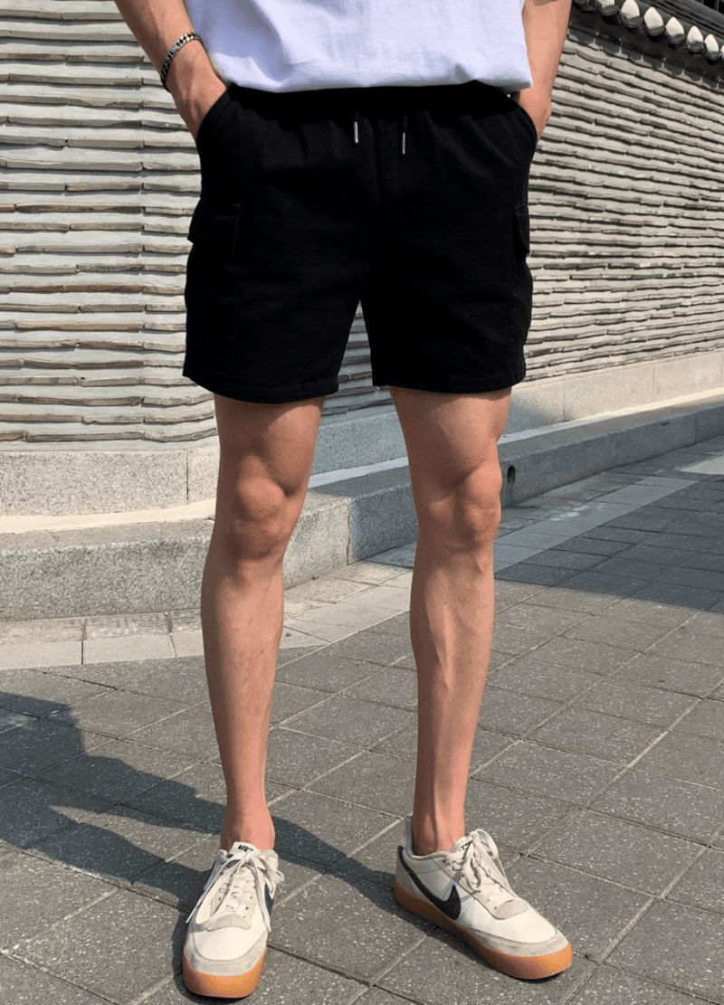 CARGO BANDING SHORTS ( 2 COLORS )