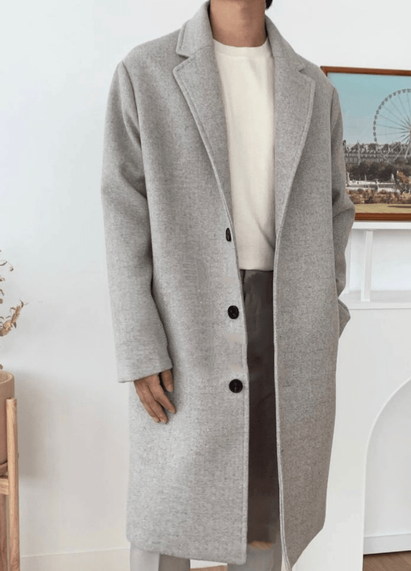 PREMIUM WOOL SINGLE COAT ( 3 colors )