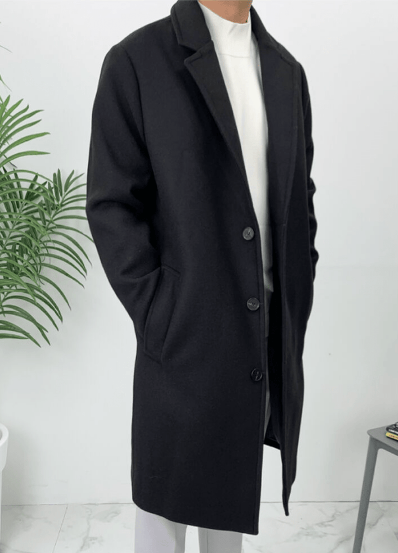 PREMIUM WOOL SINGLE COAT ( 3 colors )