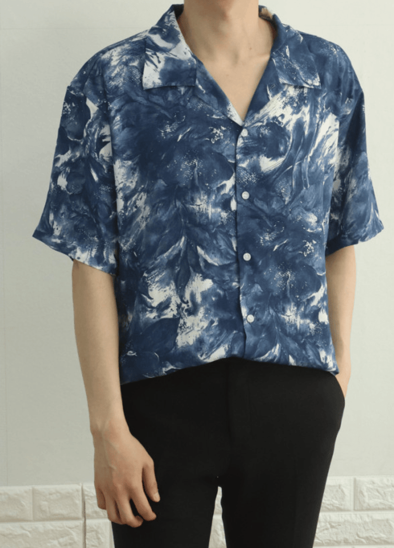 WRINKLE FREE PAINTING SHIRTS ( 2 COLORS )