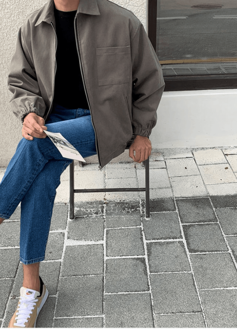 ONE POCKET JACKET( 2 colors ) #O