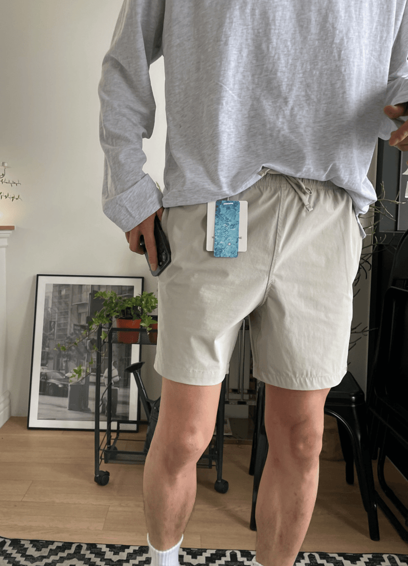 AIR COOL BANDING SHORTS ( 2 COLORS )