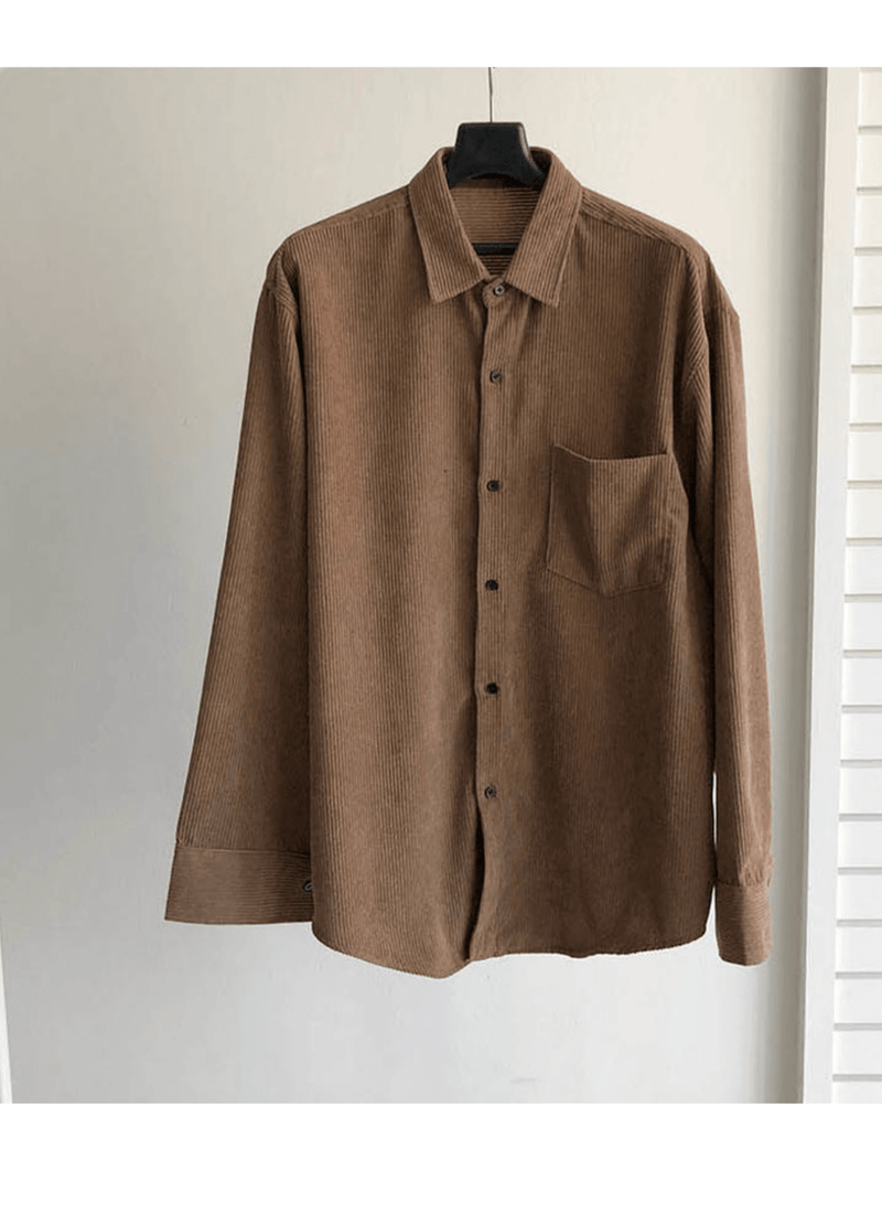 GOLDEN CODUROY SHIRT ( 2 colors )#O