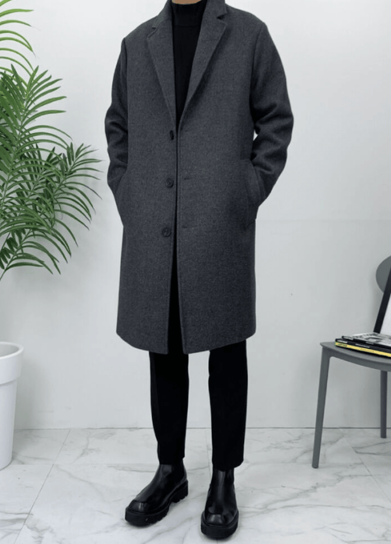 PREMIUM WOOL SINGLE COAT ( 3 colors )