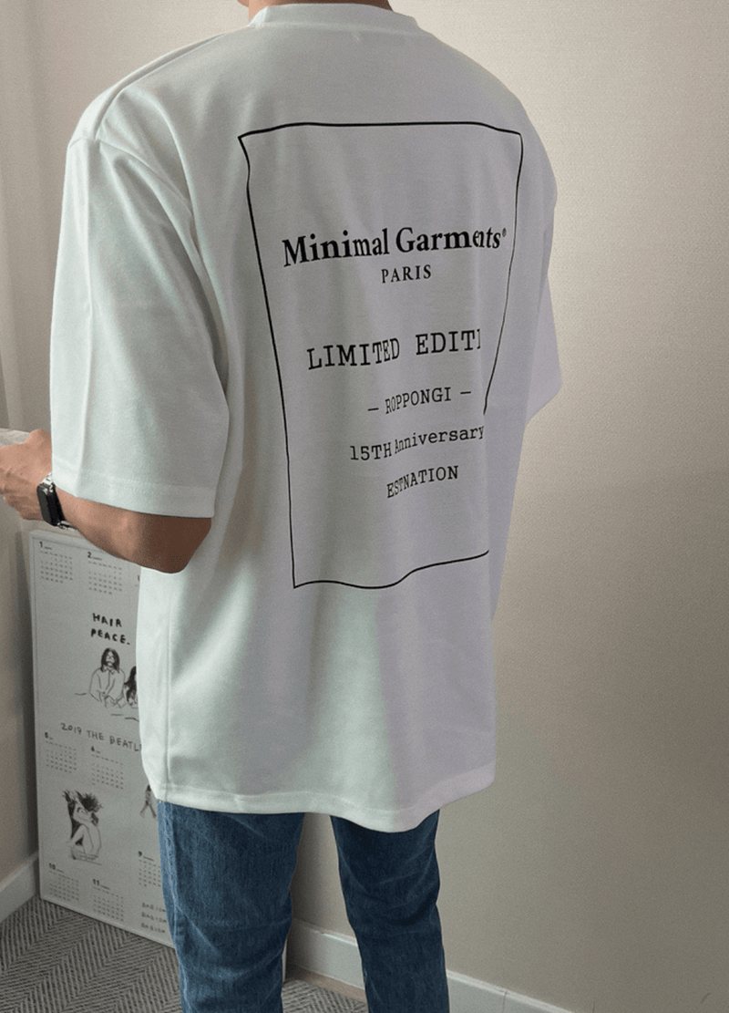 MINIMAL T-SHIRT ( 5 colors )